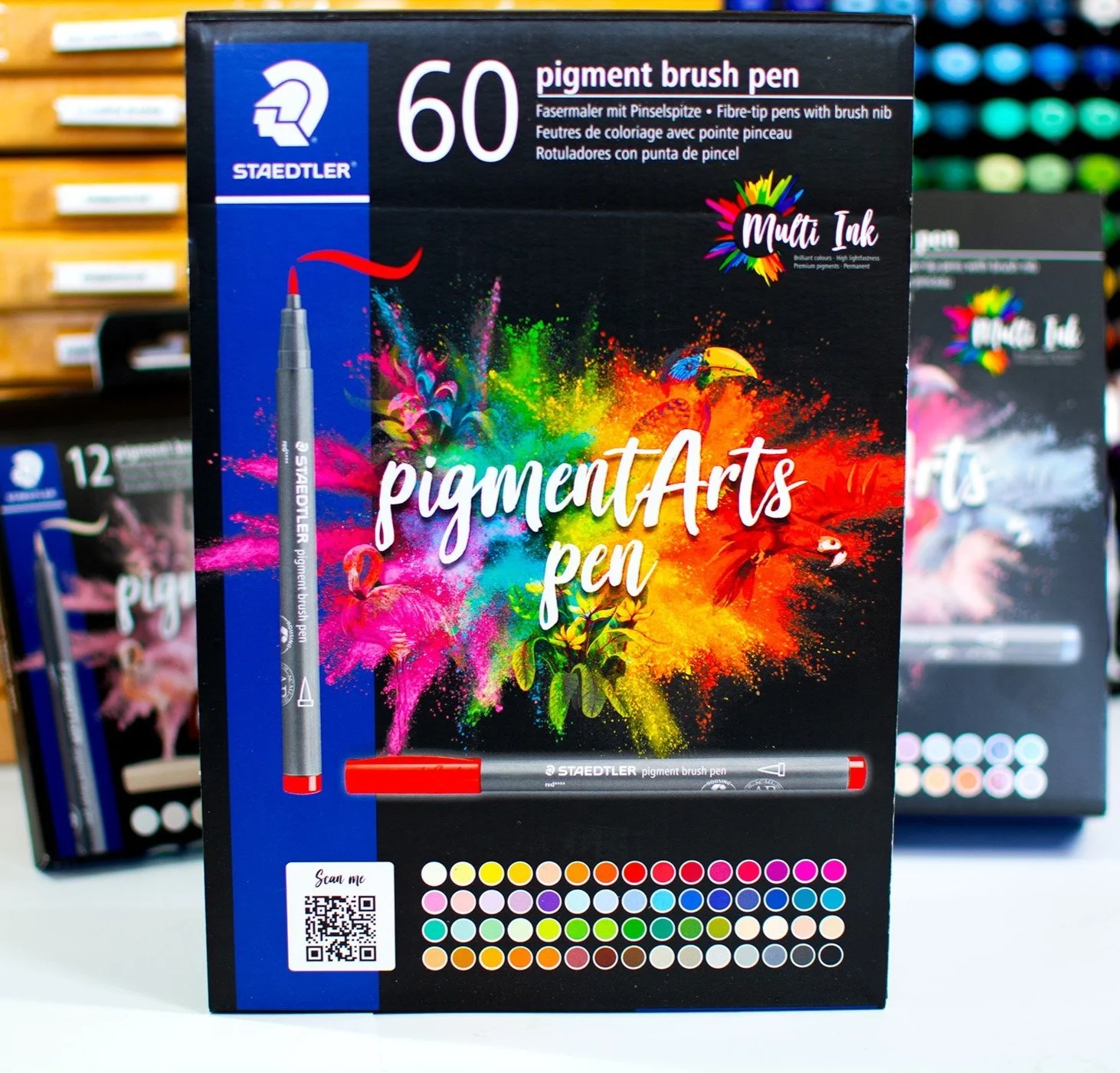 Staedtler Pigment Art Brush Pens and Multi Ink Blending Liquid